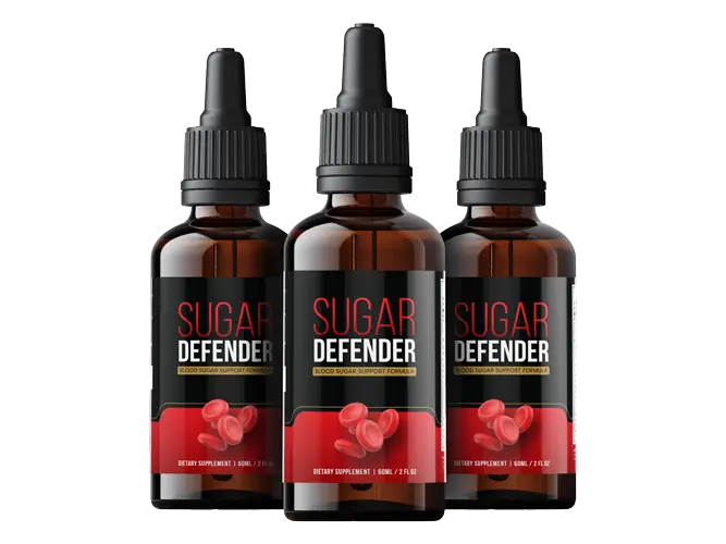 Sugar Defender three bottles